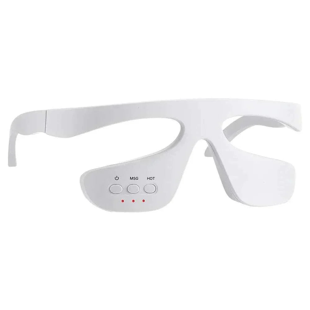 RevitalEyes Eye Rejuvenation Device white wearable for reducing eye puffiness and fine lines