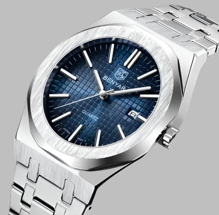 Men's Simple Waterproof Luminous Quartz Watch