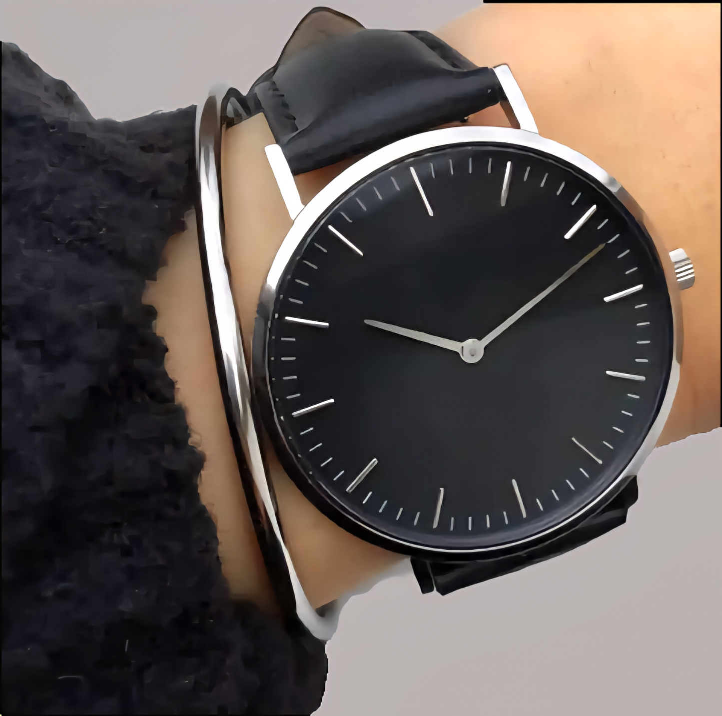 Modern Lady's Belted Timepiece