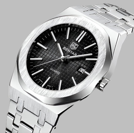 Men's Simple Waterproof Luminous Quartz Watch