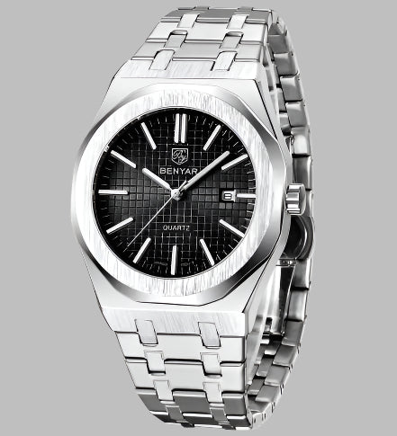 Men's Simple Waterproof Luminous Quartz Watch