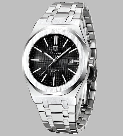 Men's Simple Waterproof Luminous Quartz Watch